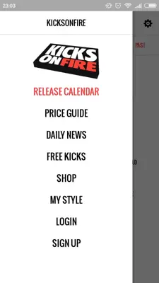 KicksOnFire android App screenshot 3