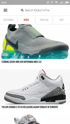 KicksOnFire android App screenshot 5